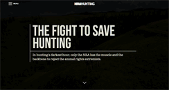 Desktop Screenshot of nrahunting.com