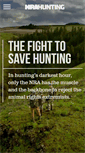 Mobile Screenshot of nrahunting.com